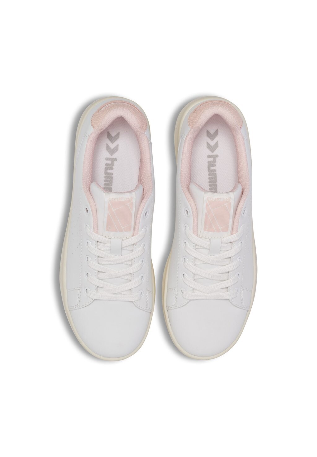 

Кроссовки на шнуровке COURT LINE LZH Hummel, белый
