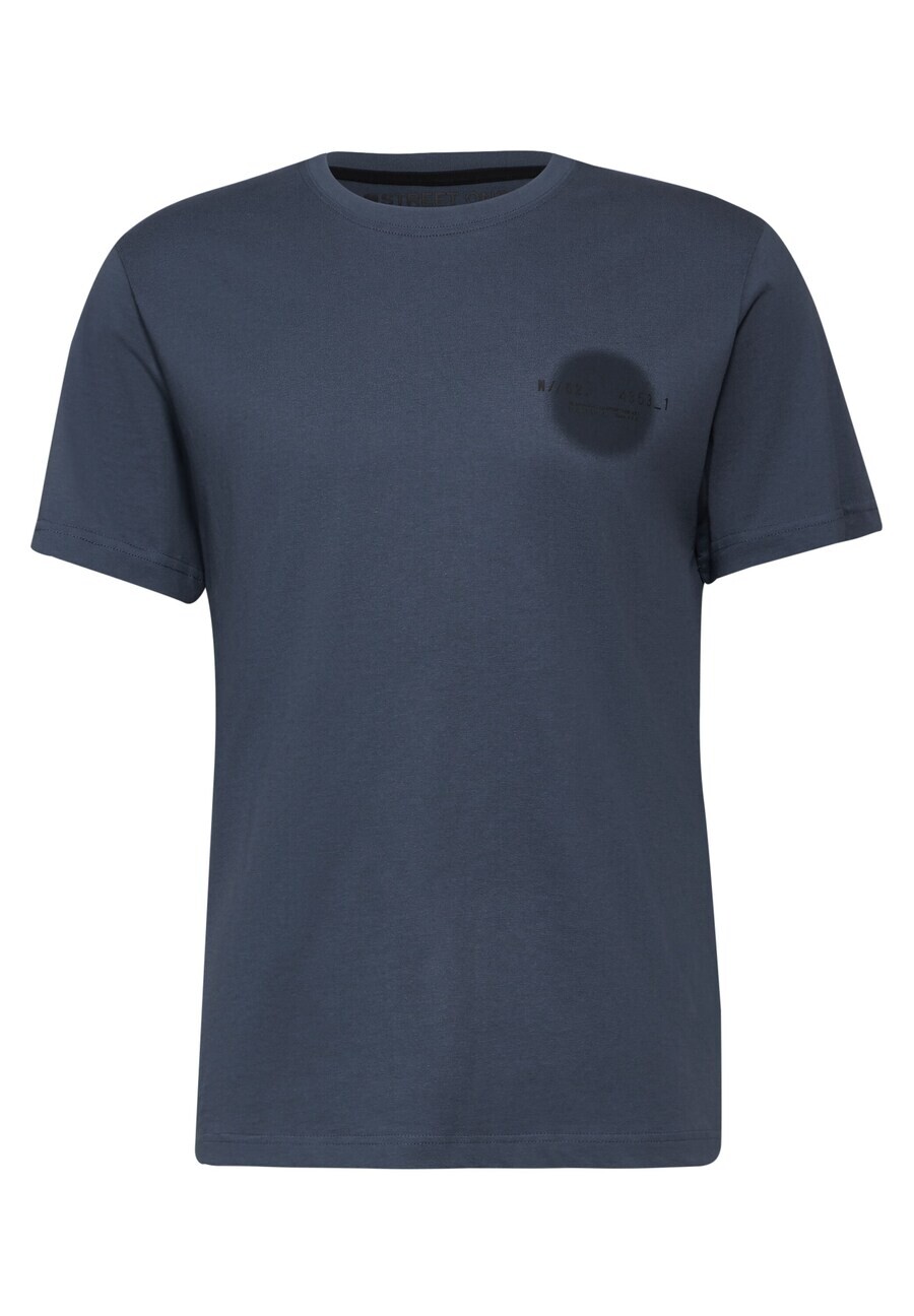 

Классическая футболка Street One MEN Shirt, ночной синий