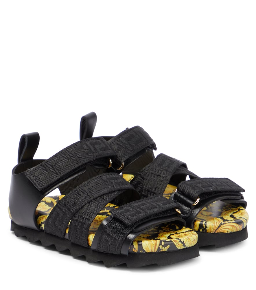 

Сандалия Barocco Greca Versace Kids, Nero+Oro-Oro Versace