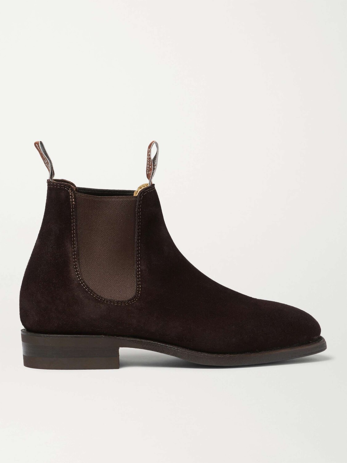 

Замшевые ботинки челси Comfort Craftsman R.M.Williams, шоколад