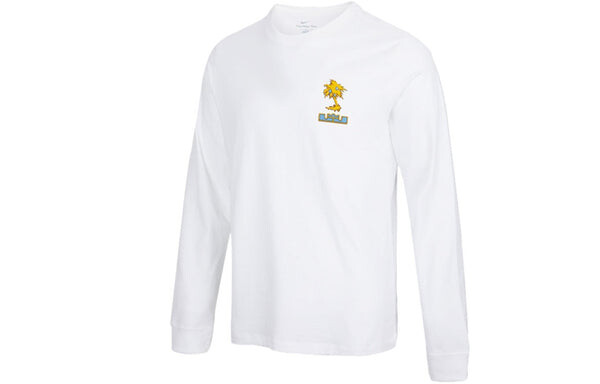 Футболка Men's Nike Lebron Sfg Basketball Sports Printing Round Neck Long Sleeves White T-Shirt, белый — фото 2