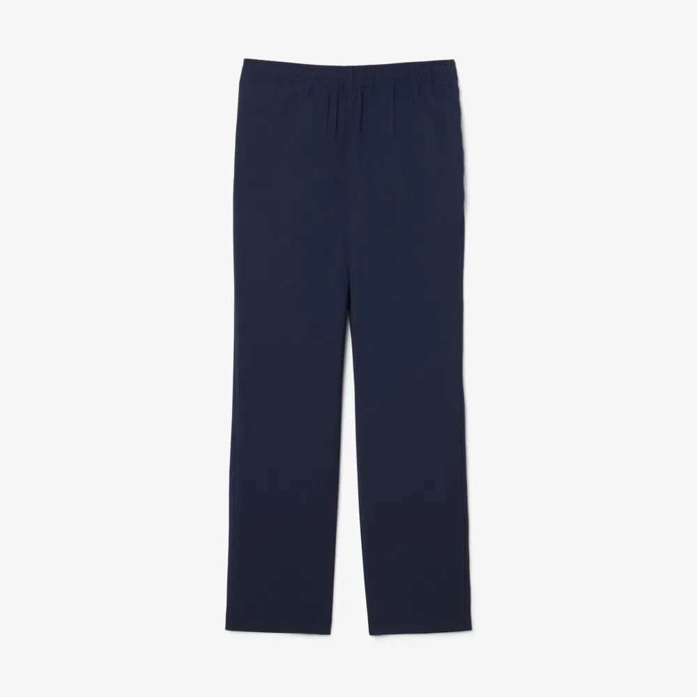 Мужские фланелевые брюки Regular Fit тёмно-синие от Lacoste