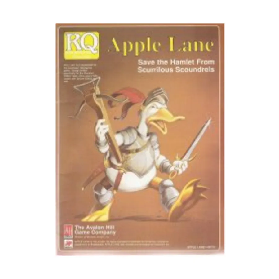 

Apple Lane, RuneQuest (Avalon Hill), мягкая обложка