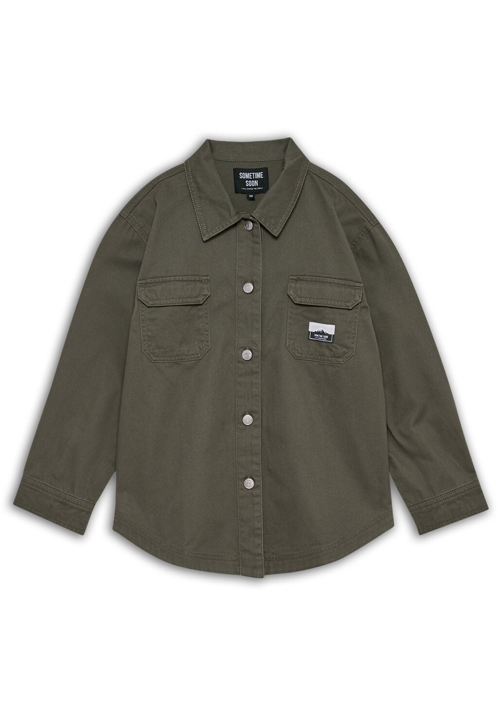 

Рубашка Sometime Soon, цвет dusty olive