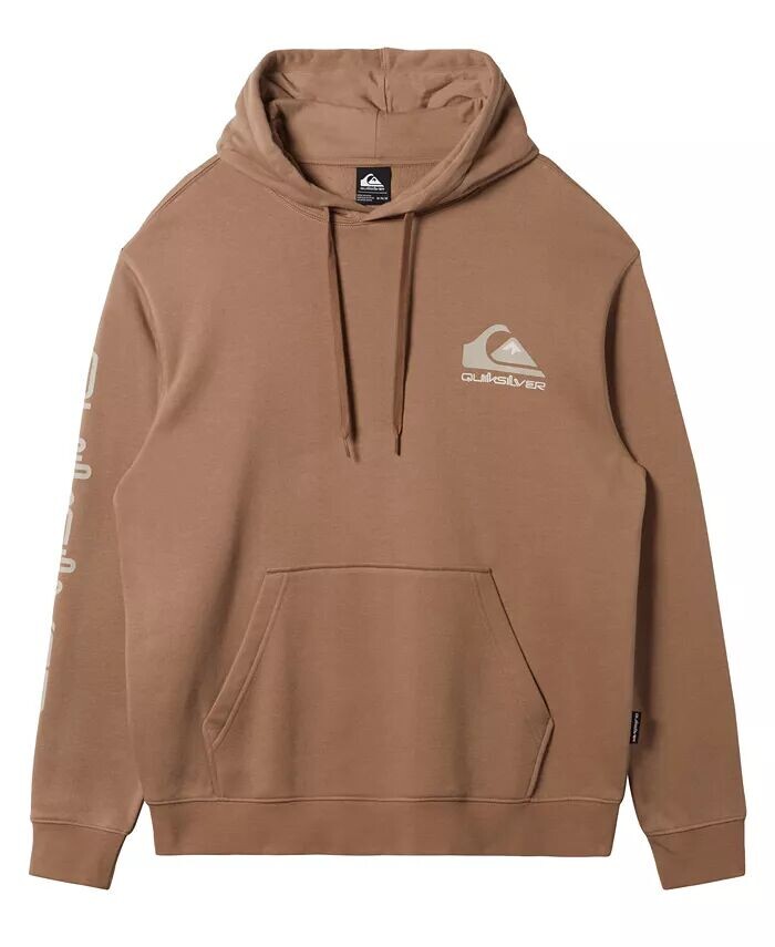 

Мужская толстовка с длинным рукавом с логотипом Omni Quiksilver, коричневый