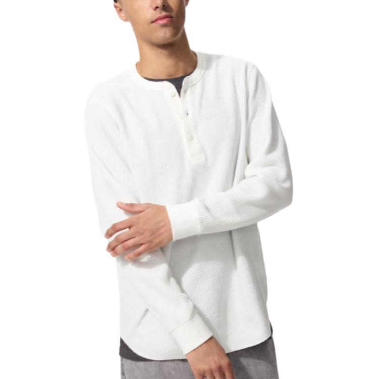 

UNIQLO Футболка мужская белая, Белый, UNIQLO Футболка мужская белая