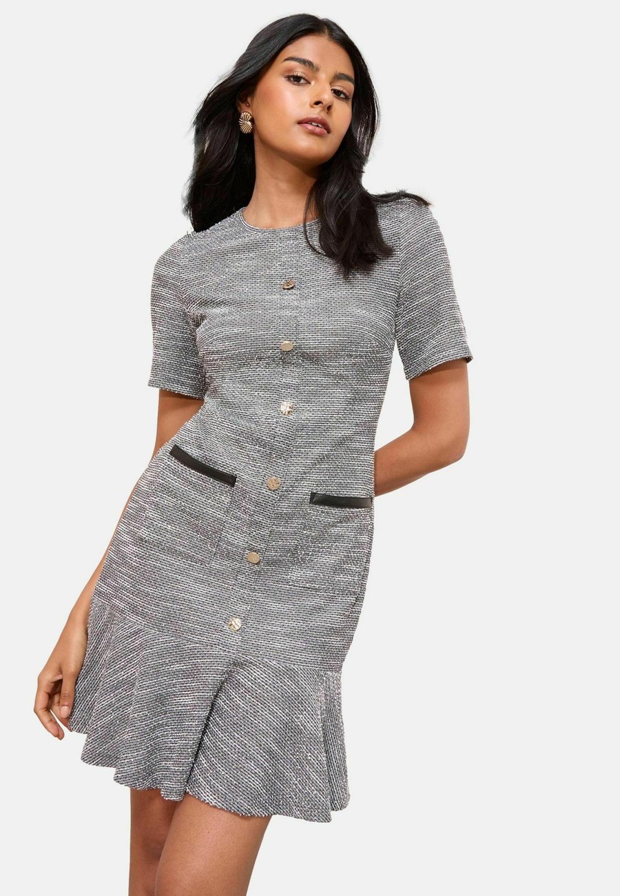 

Платье Friends Like These REGULAR FIT, Grey Jacquard/Grey