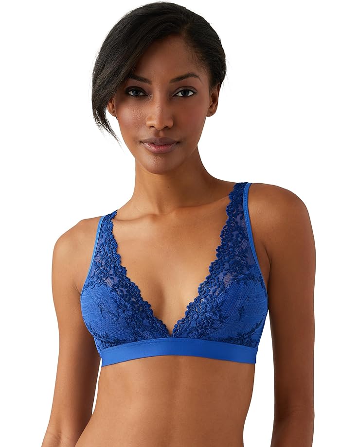 

Бюстгальтер Wacoal Embrace Lace Soft Cup Wireless Bra, цвет Beaucoup Blue/Bellwether Blue