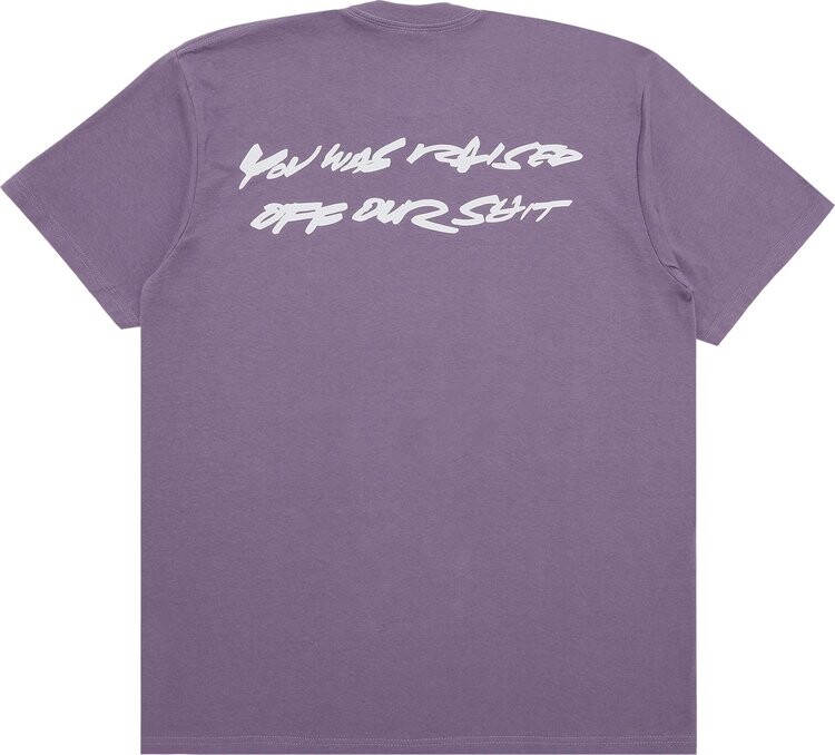 Футболка Supreme Futura Box Logo 'Dusty Purple', фиолетовый — фото 2