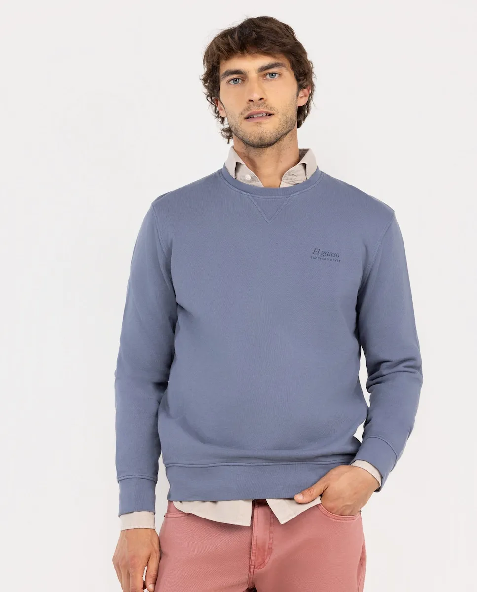 

Мужская толстовка Timeless однотонная El Ganso, синий