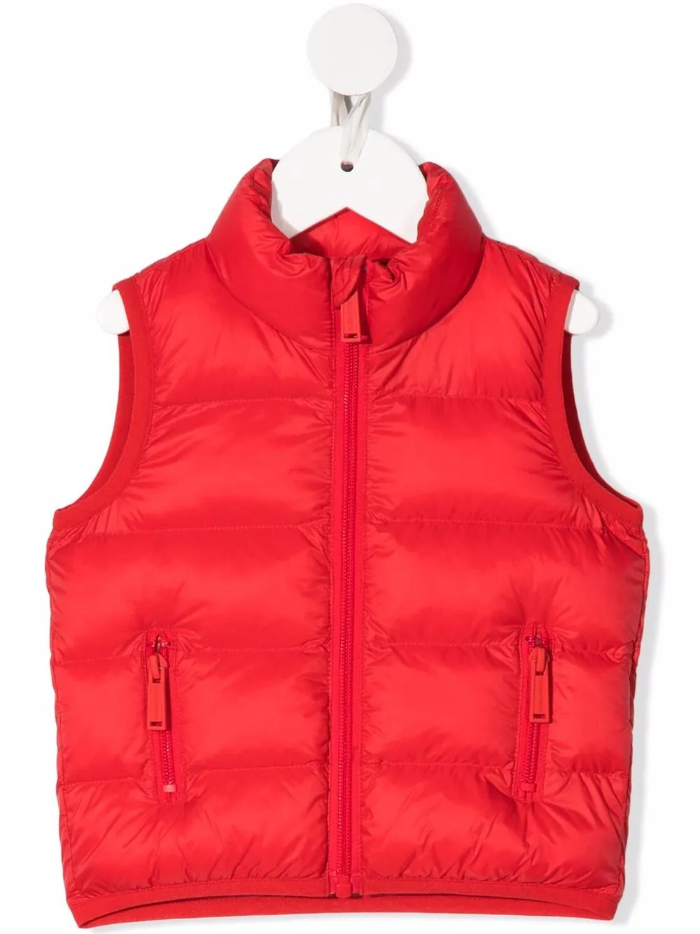 

Стеганый жилет с логотипом DSQUARED2 KIDS, красный