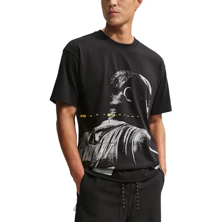 Футболка Kobe Dri FIT Nike черная — фото 4