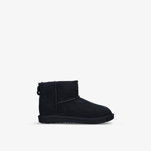 

Ботильоны Classic Mini II из замши и овчины 6-10 лет Ugg, черный