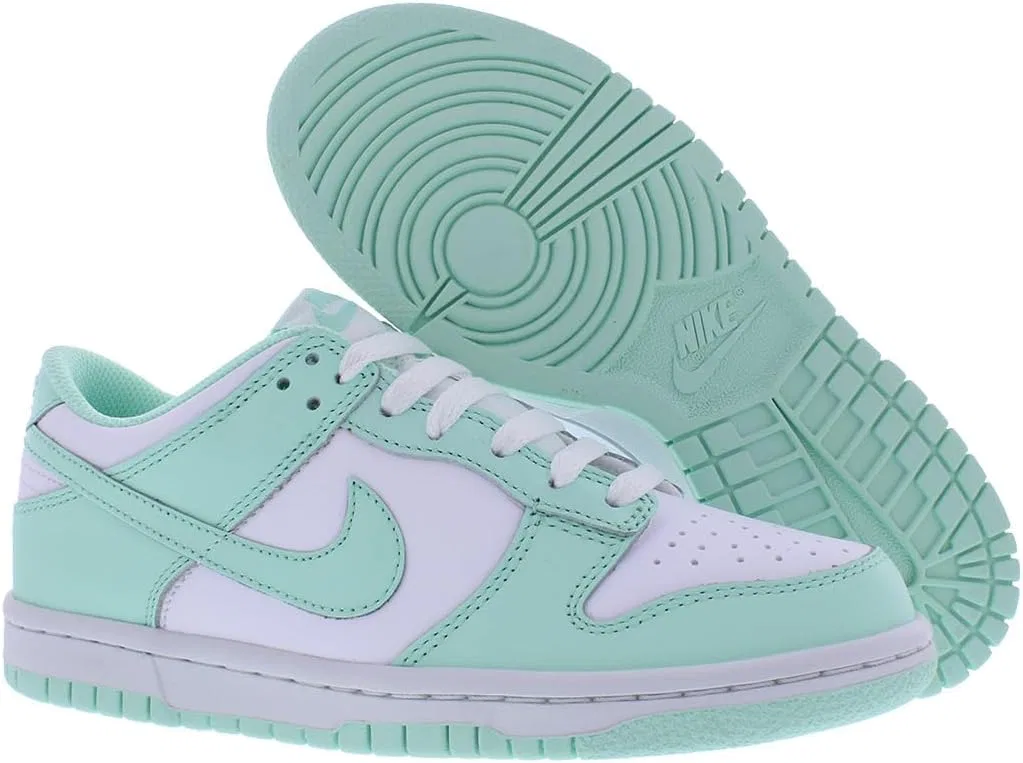 Кроссовки Nike Dunk Low, бело-мятный