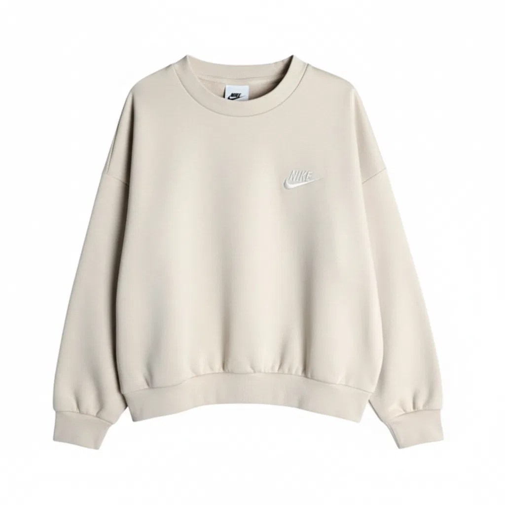 Детский свитшот с круглым вырезом Nike, Light Khaki