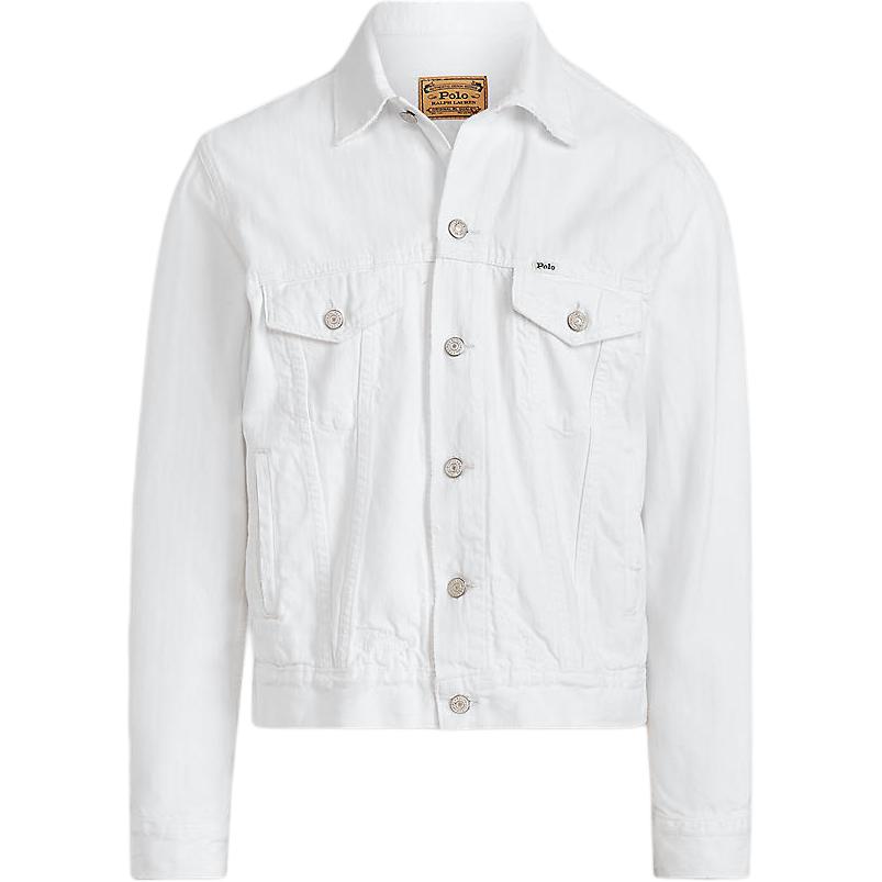 

Polo Ralph Lauren Джинсовая куртка мужская белая, Белый, Polo Ralph Lauren Джинсовая куртка мужская белая