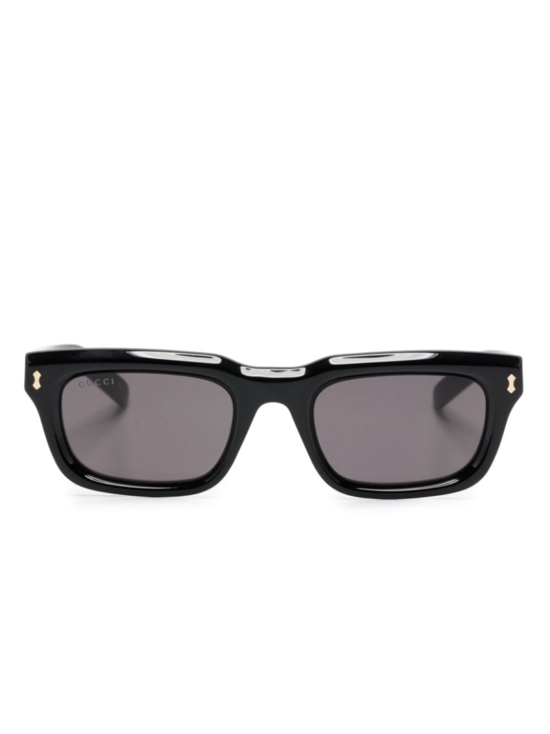 

Солнцезащитные очки в прямоугольной оправе с логотипом Gucci Eyewear, черный