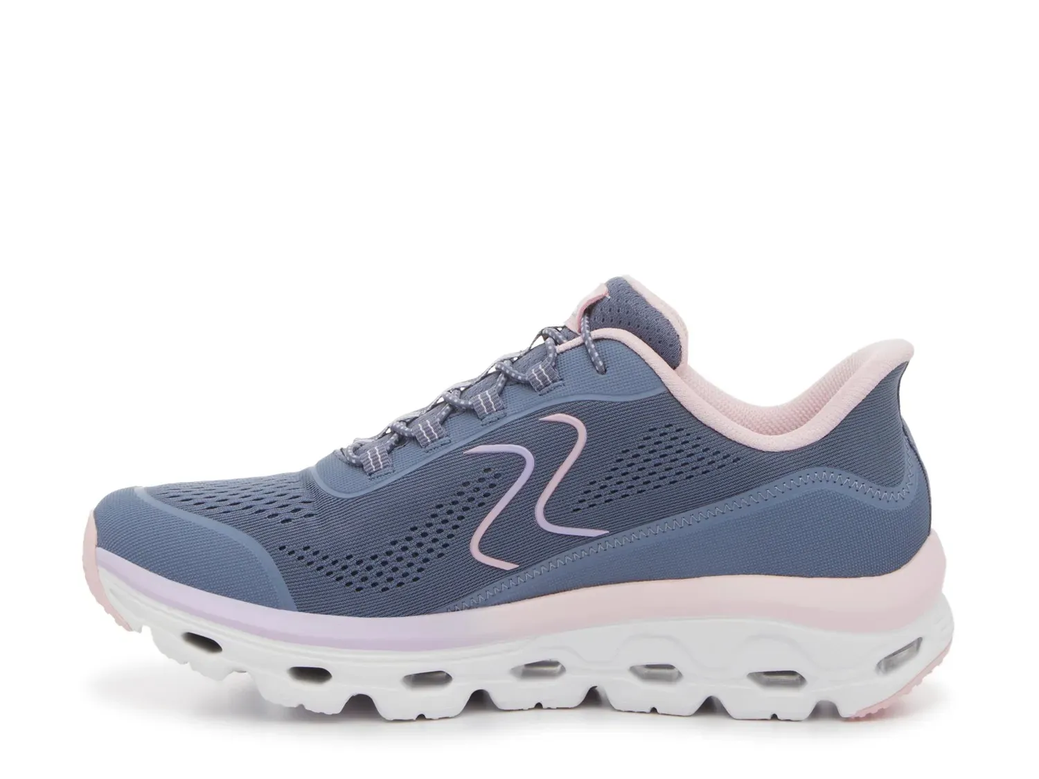 Кроссовки Skechers Hands Free Slip-Ins Glide Step Sole — женские, серые — фото 3