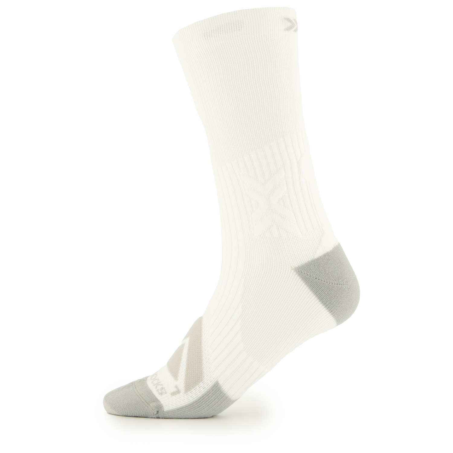 

Велосипедные носки X-Socks Bike Expert Crew, цвет Arctic White/Pearl Grey