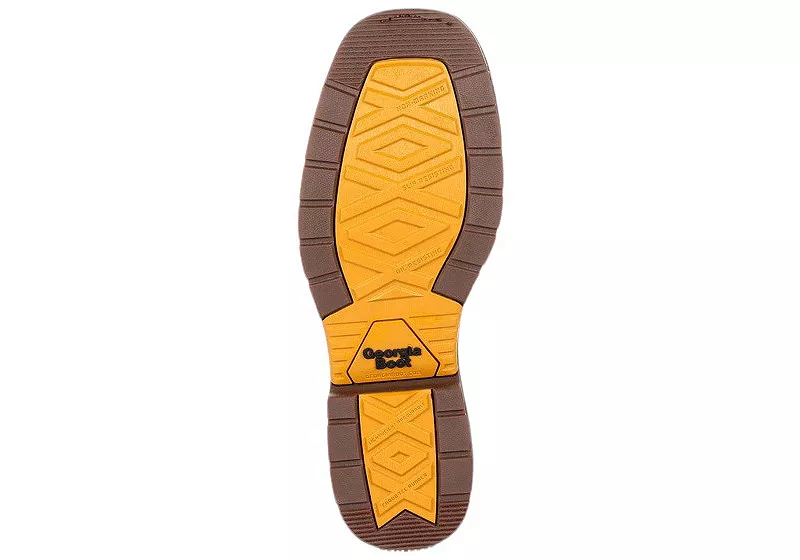 Мужские водонепроницаемые рабочие ботинки Georgia Boot Carbo-Tec LT со стальным носком Georgia Boots, черный/коричневый — фото 3