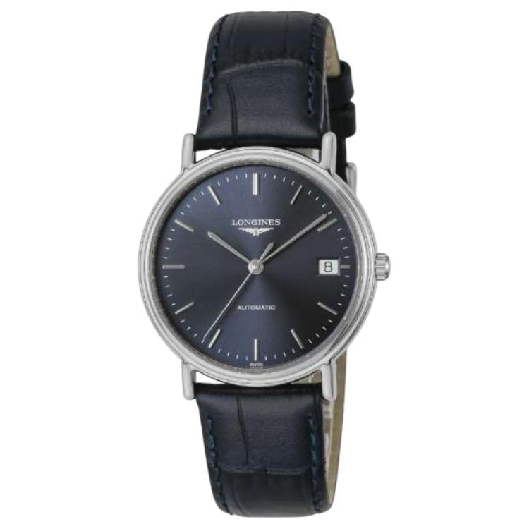 

LONGINES Наручные часы Presence Automatic Mechanical Movement женские 34 мм черный циферблат корпус из нержавеющей стали кожаный ремешок