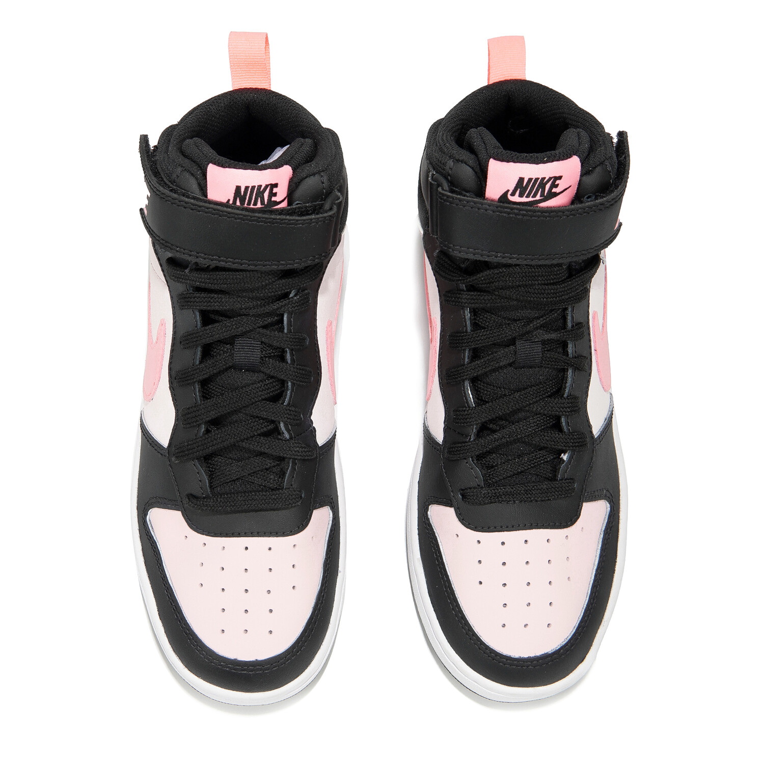 

Кроссовки Nike Court Borough Skateboard Shoes Women's Mid-Top Black Pink