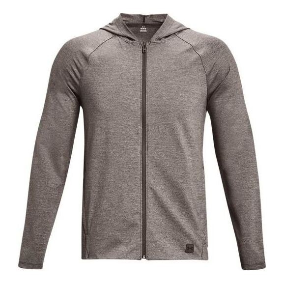 

Куртка meridian full-zip jacket 'light brown' Under Armour, коричневый
