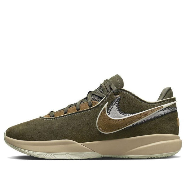 

Кроссовки Nike LeBron 20 EP 'Olive Green', зеленый