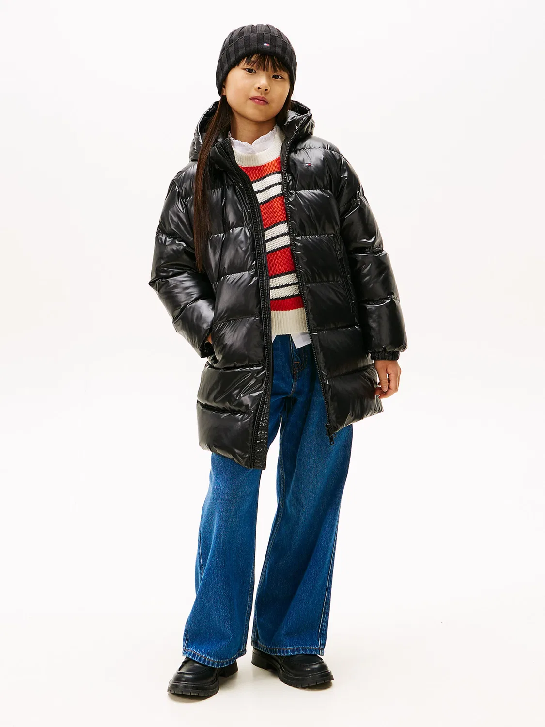 Зимняя куртка Tommy Hilfiger черного цвета — фото 2