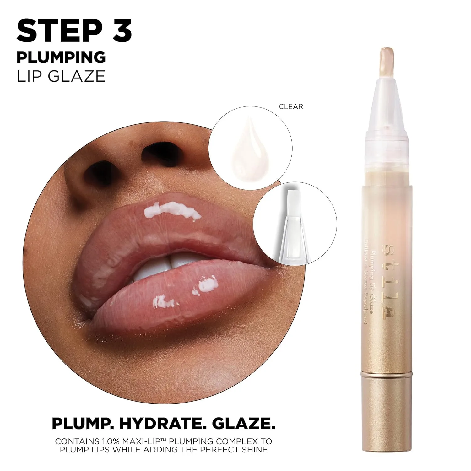 Набор для ухода за губами Stila All About the Lips, Clear — фото 4