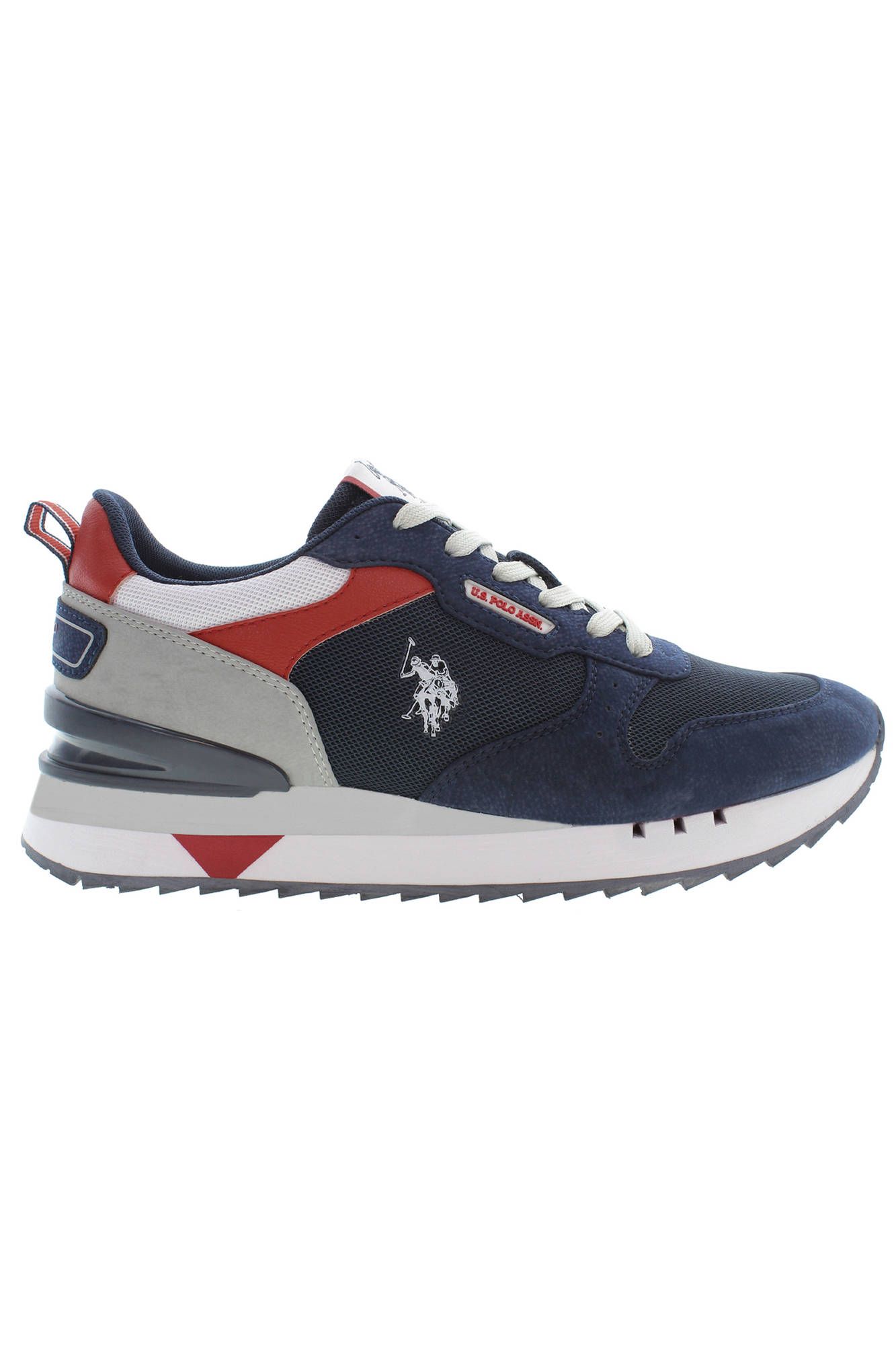 

Синие мужские кроссовки из полиэстера U.S. Polo Assn.