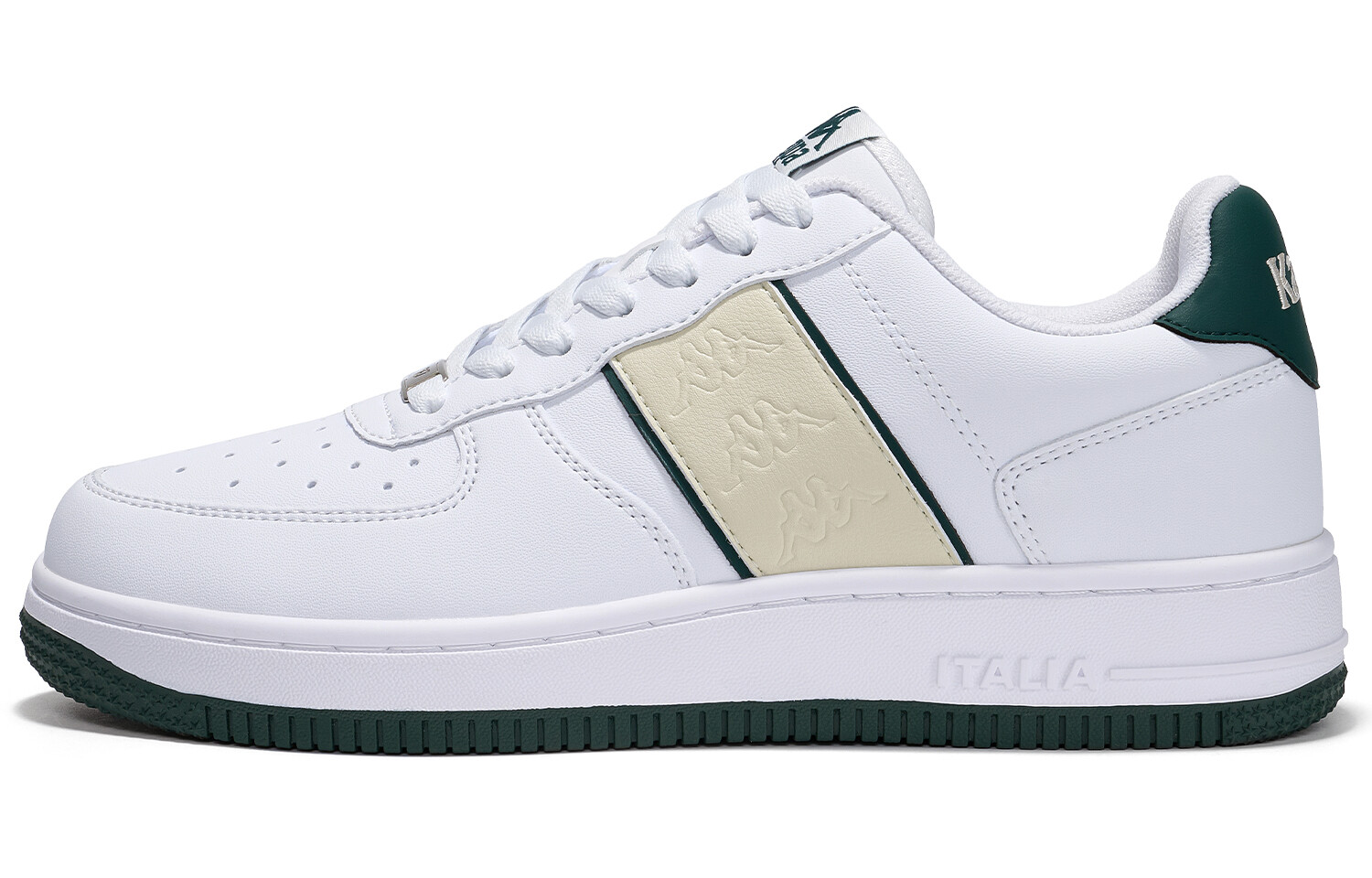 

Кроссовки Kappa Skateboarding Shoes Unisex Low-top White/Yellow, белый