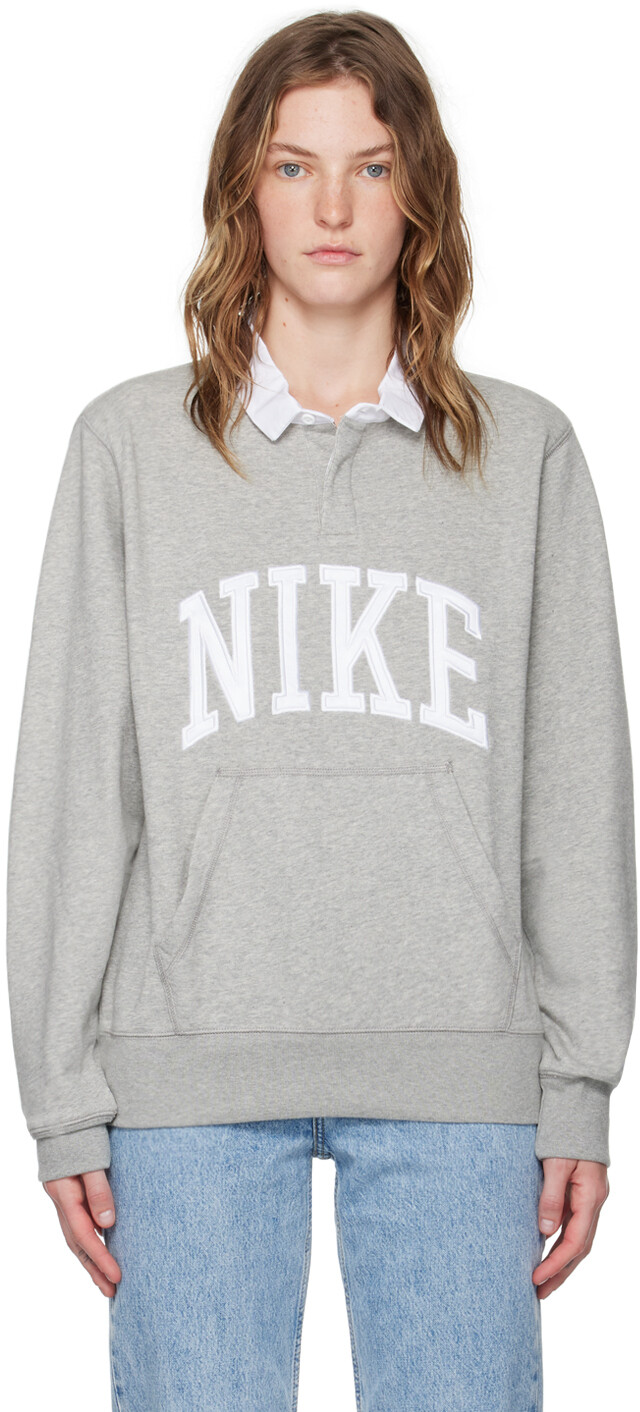 

Серый клубный поло Nike