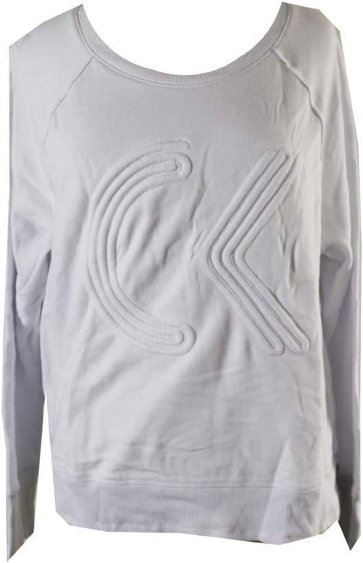 

Женский укороченный пуловер Calvin Klein Icon с логотипом и шнуровкой, White