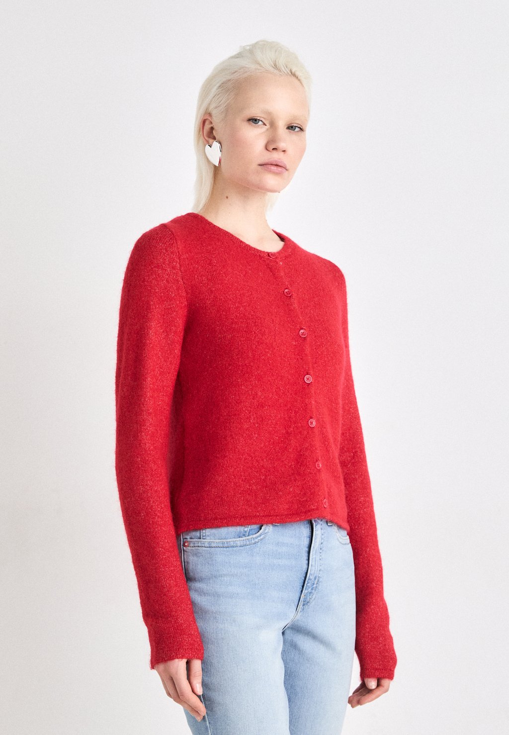 

Кардиган CARDIGAN Gina Tricot, красный