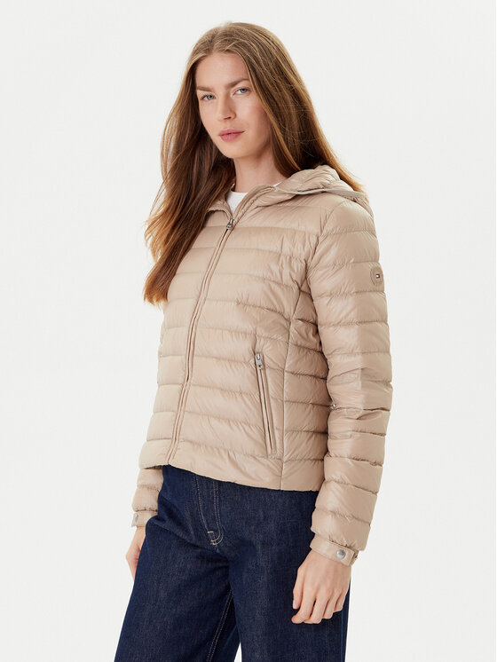 

Пуховик regular fit WW0WW46788 Tommy Hilfiger, бежевый
