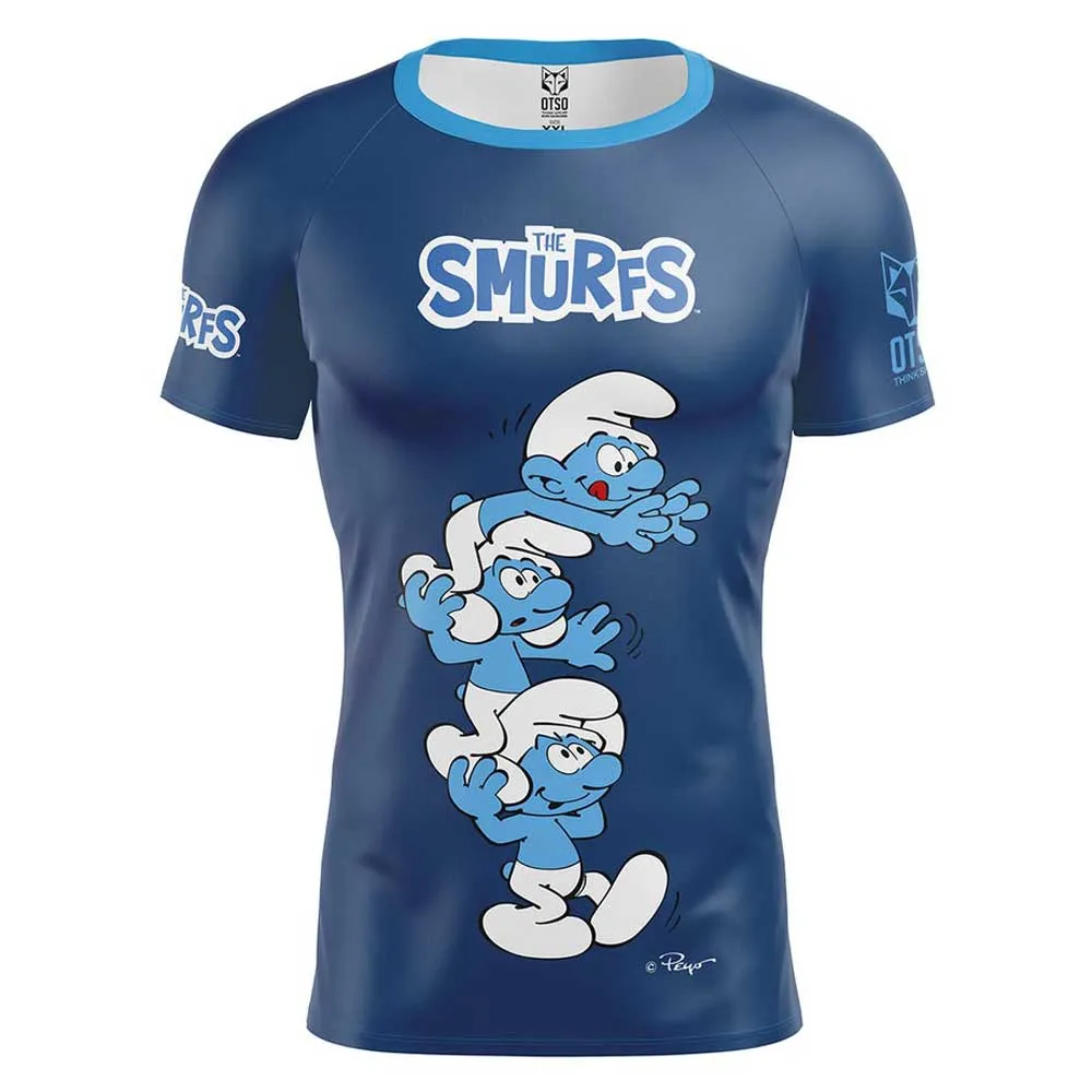 

Футболка с коротким рукавом спортивная Otso Smurf Tower, синий