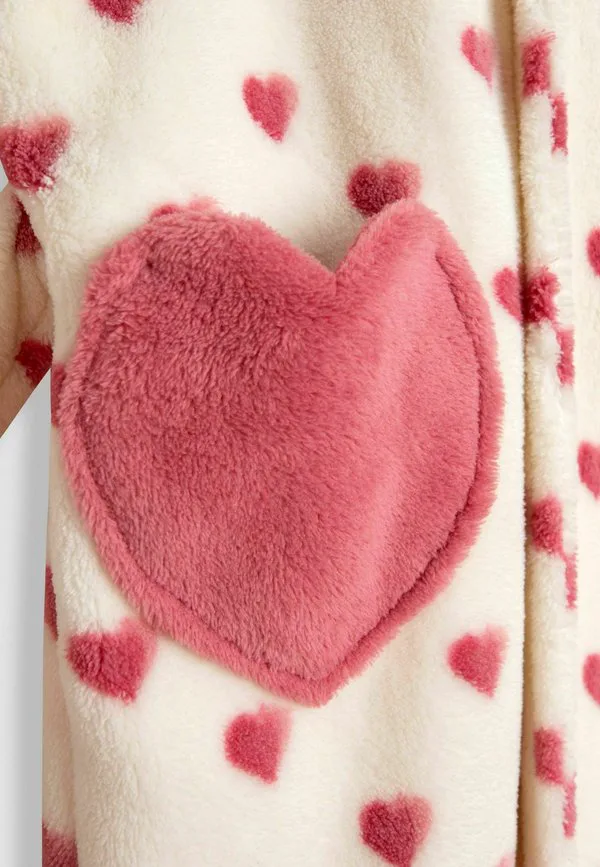 Халат питера кролика стандартного кроя Jojo Maman Bébé, Cream Heart — фото 3
