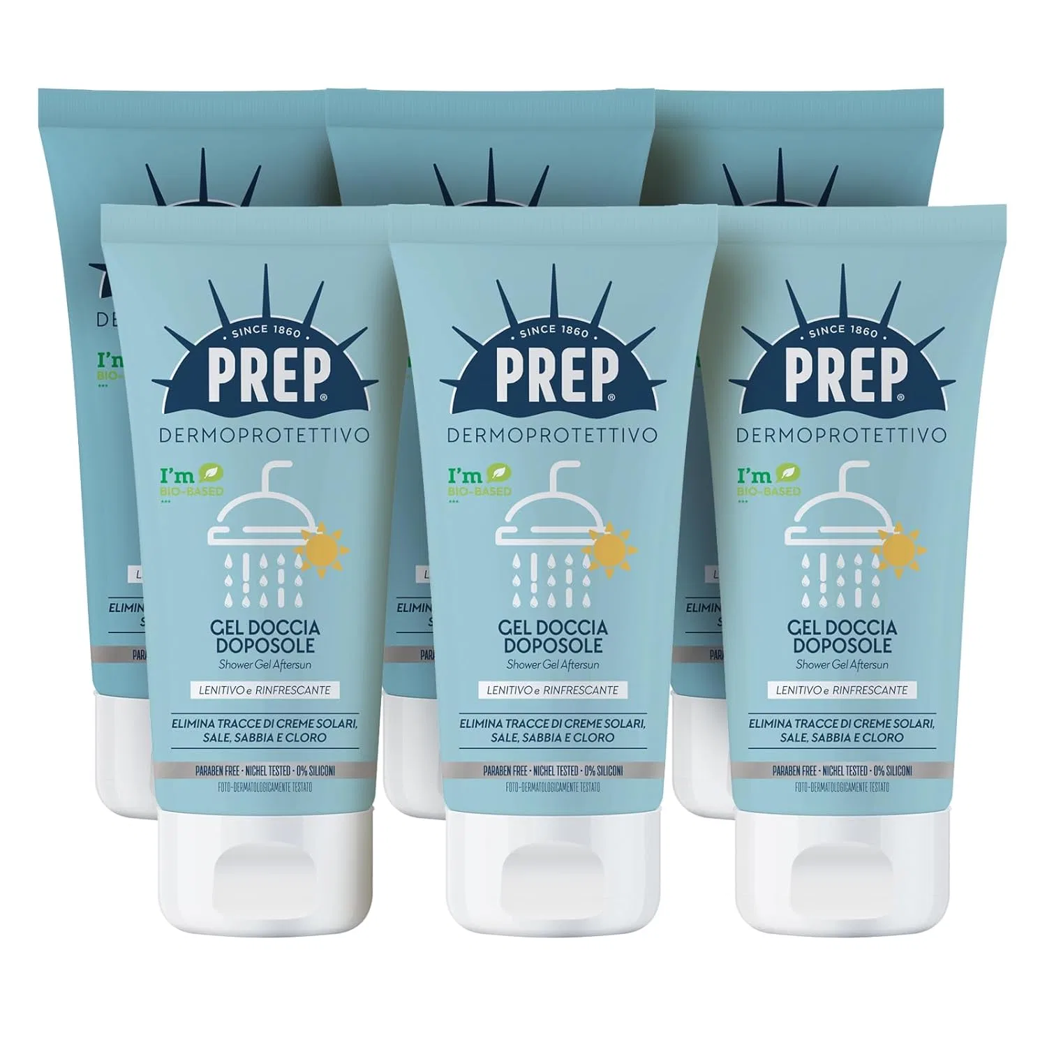 Гель для душа PREP после загара 250 мл (6 шт.) Prep