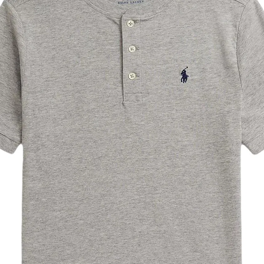 Футболка хлопковая Polo Ralph Lauren Teenagers Andover Heather — фото 4