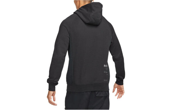 Толстовка Nike Sportswear City Made French Terry Pullover Hoodie 'Black', черный — фото 2
