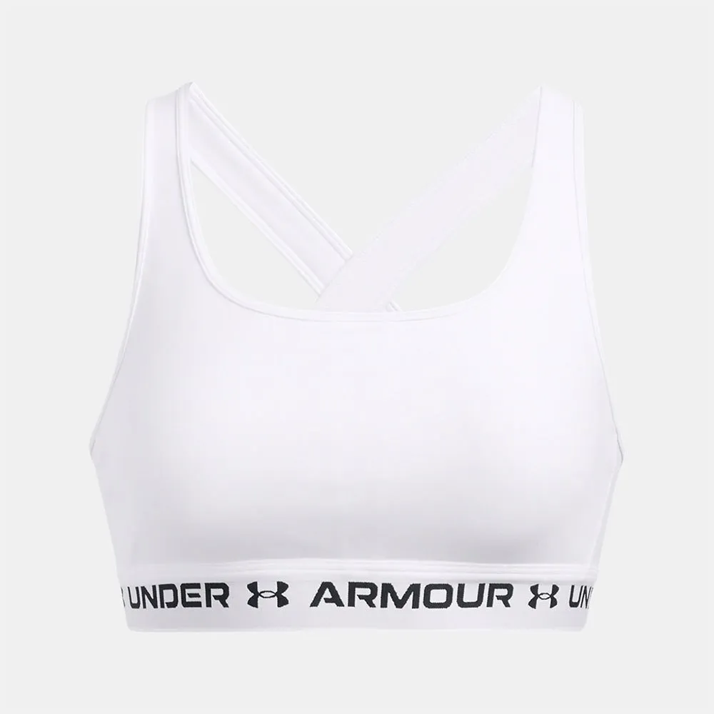 

Спортивный топ Under Armour Crossback medium support, белый