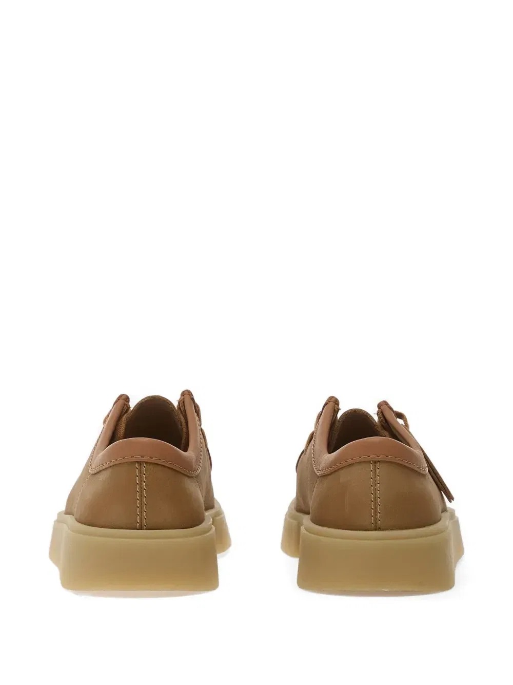 Кеды Wallabee Cup Clarks, бежевый — фото 3