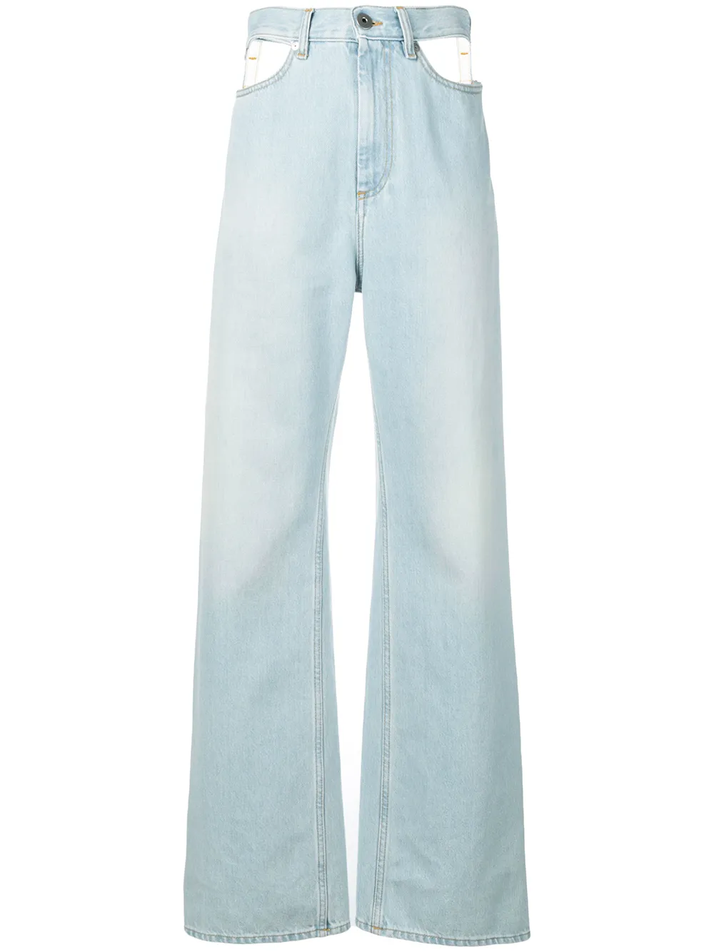 

Джинсы Dcortiqu широкого кроя MAISON MARGIELA, синий
