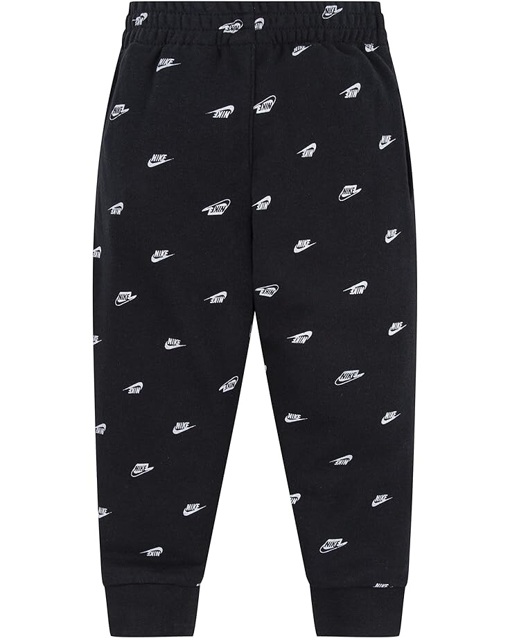 

Брюки Nike NSW Club All Over Print SSNL Pants, черный