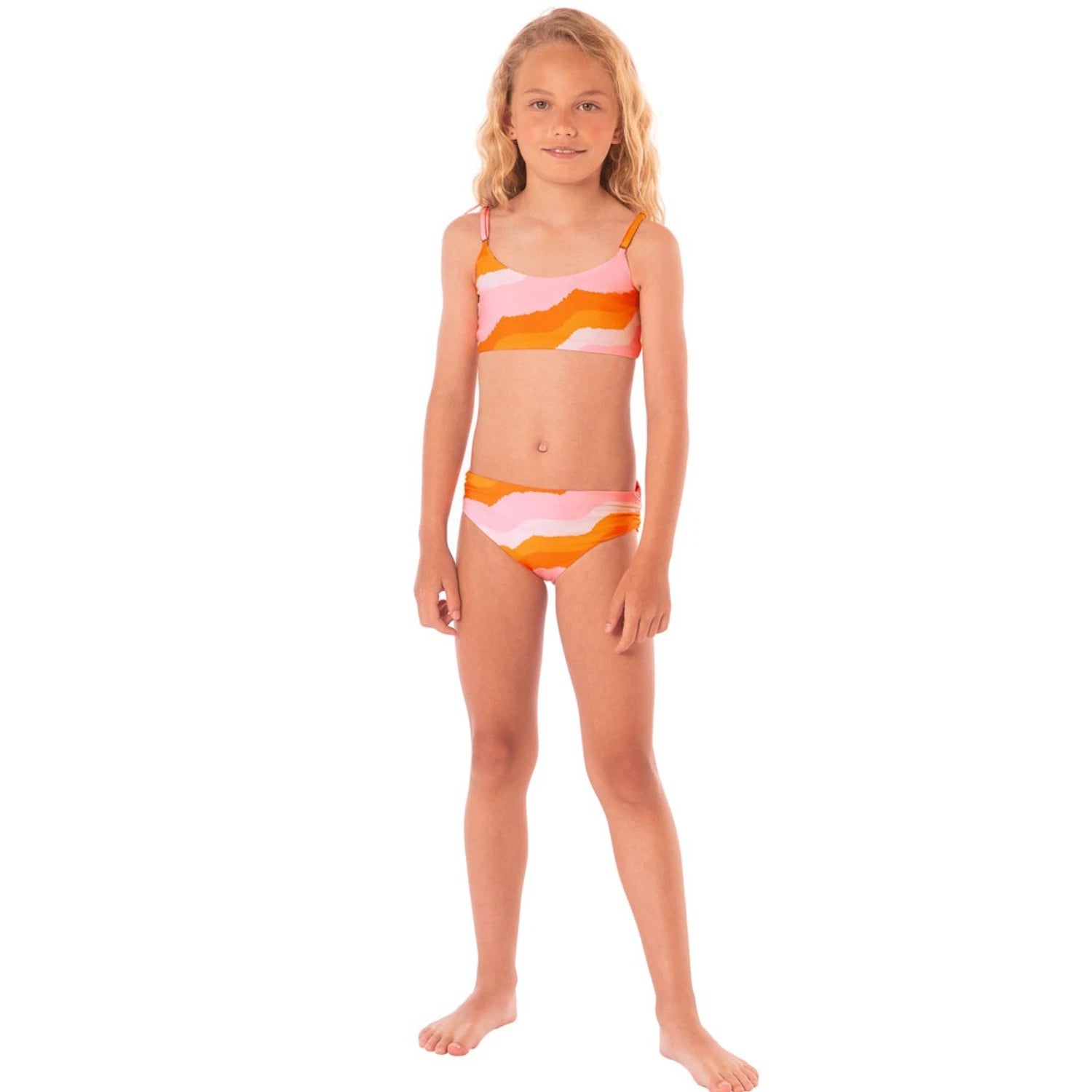 

Детский бикини-комплект для девочек Maaji Kids Holbox PT3802KKB001, разноцветный, эластичный, красный 191