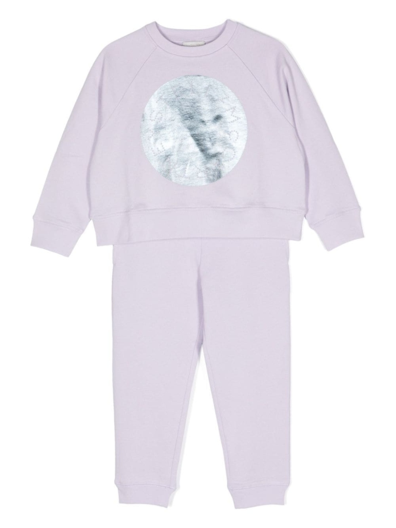 

Stella McCartney Kids спортивный костюм с логотипом, фиолетовый