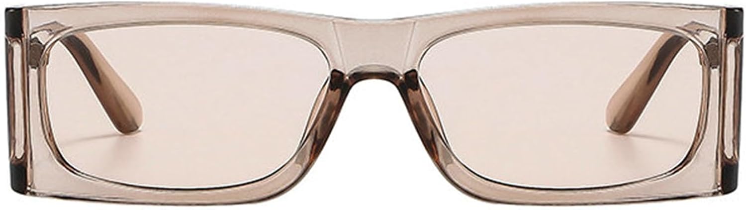 

Хелена Ретро Солнцезащитные очки в толстой квадратной оправе Женские модные прямоугольные градиентные очки UV400 Мужские солнцезащитные очки-щитки в стиле панк helena, C8