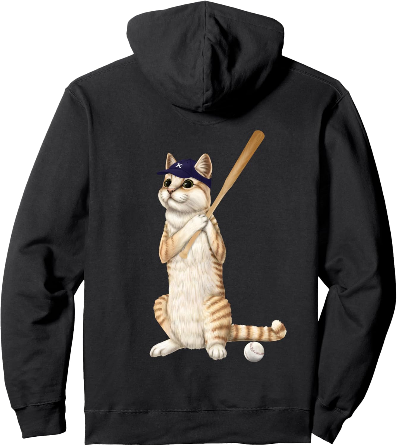 

Толстовка с изображением кота-бейсболиста с битой и мячом, черная Cute Costumed Cats And Kittens, Черный, Толстовка с изображением кота-бейсболиста с битой и мячом, черная Cute Costumed Cats And Kittens