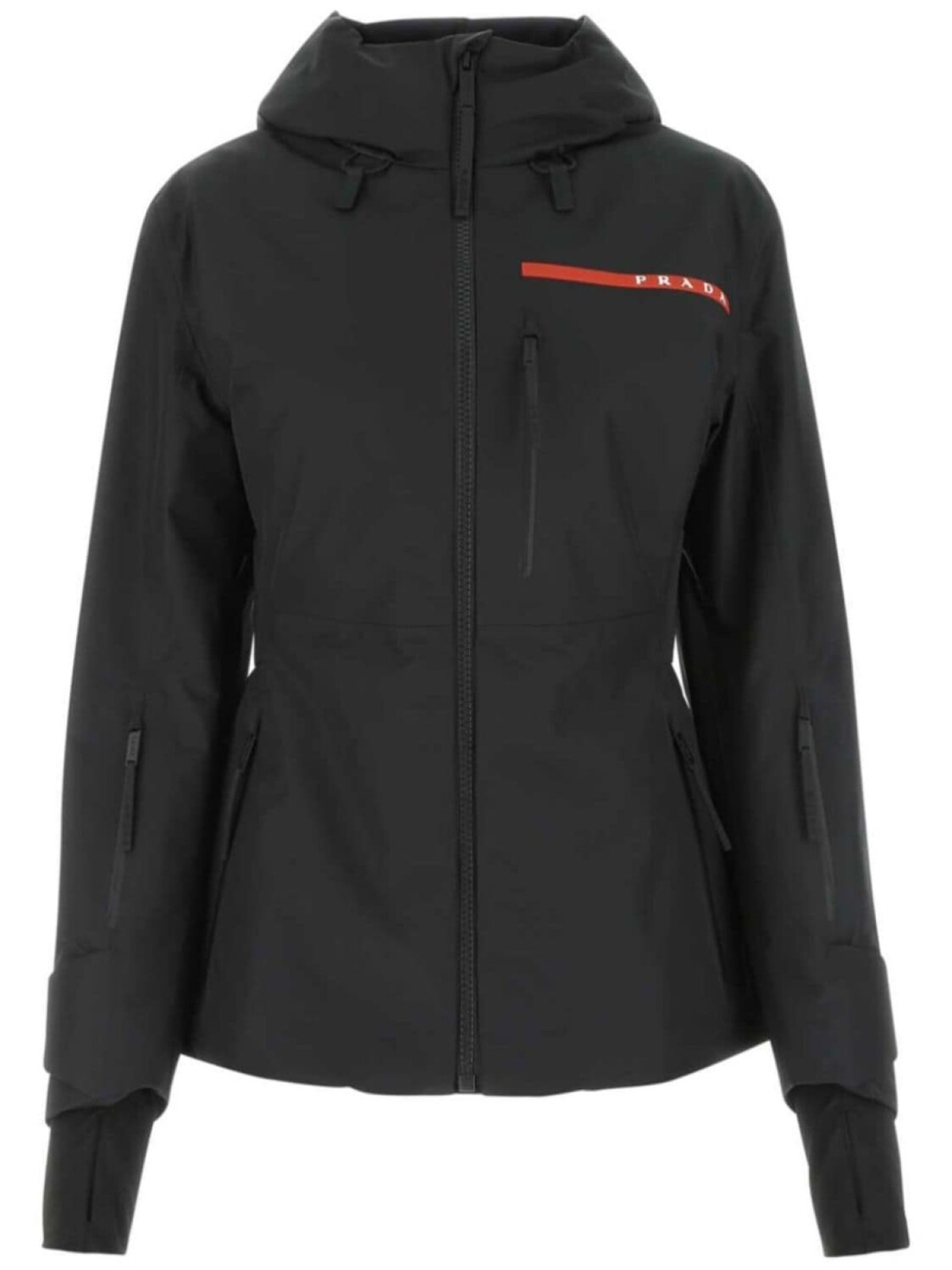 

Prada лыжная куртка Extreme-Tex, черный